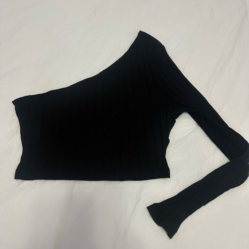 One arm long sleeve